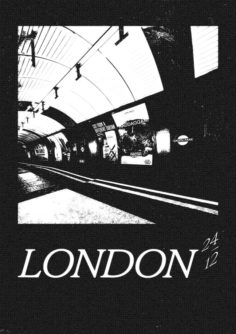 Poster Londres noir
