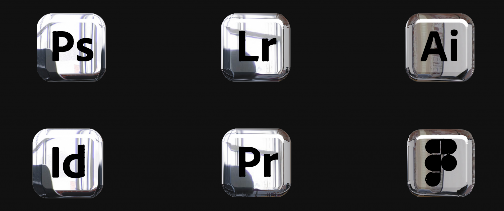 logos adobe et Figma
